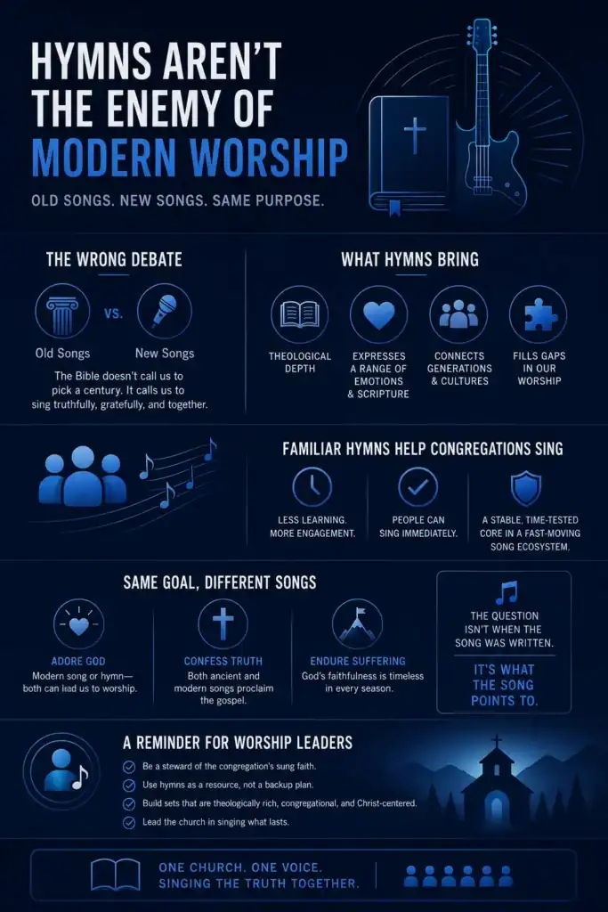 Hymns Arent The Enemy Of Modern Worship